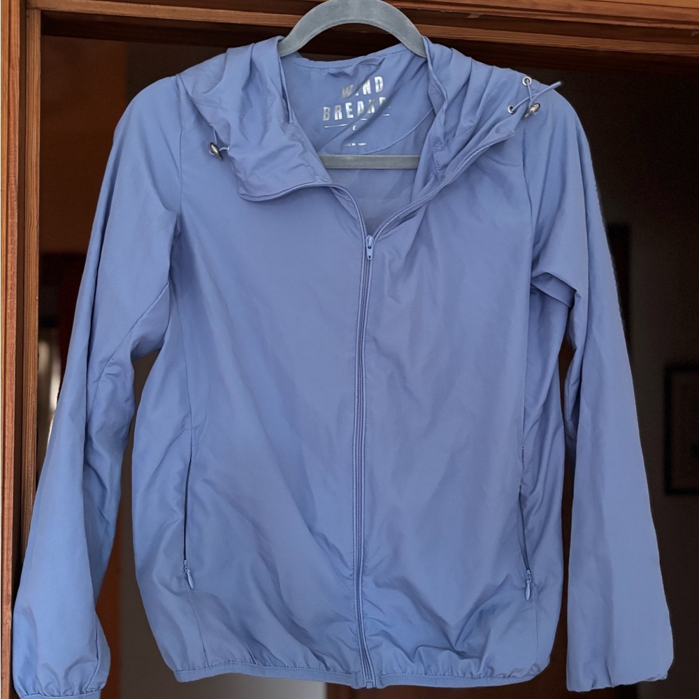 Love Tree Light Blue Windbreaker